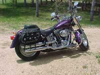 2001 Fat Boy with Iron Bullet saddlebags - Tami - Eau Claire, WI