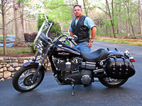 2006 Dyna Street Bob with Iron Thunder saddlebags - Doug - Roanoke, VA