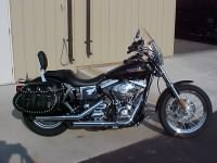 2002 Dyna Low Rider with Iron Thunder saddlebags - Patti - Thorp, WI