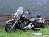 2004 FLHR with Iron T saddlebags - Brynjar - Oslo, Norway