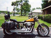 2000 Dyna Lowrider with Iron Thunder saddlebags - Carl - LaMarque, TX