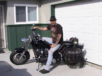2002 Night Train with Iron Max saddlebags - Mr. Bernard - San Diego, CA