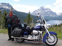 2006 Road King Custom with Iron T saddlebags - Paul - Alberta, Canada