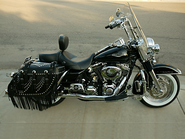 2007 Road King with Iron T saddlebags - James - Oceanside, CA