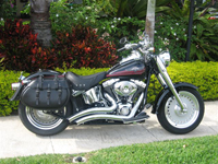 2007 Fat Boy with Iron Thunder saddlebags - Marc - Boca Raton, FL