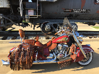 2014 Indian Vintage  - Iron Max Saddlebags - Ralph - River Oaks, TX