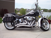 2005 Softail Deluxe with Iron Bullet saddlebags - Tim - Woodbury, MN