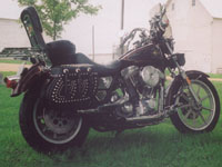 1986 FXRS with Bullet Bag saddlebags - Don - Ohio, IL