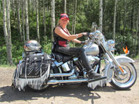 2009 Deluxe, Iron Max Saddlebags - Michelle - Glenwood Springs, CO