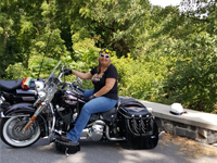 2005 Deluxe - Iron Max Saddlebags - Chrissy - Coatesville, PA