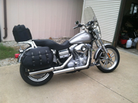 2007 Super Glide - Harley Davidson Saddlebags - Iron Thunder - Dominic - Mark, IL