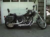 2001 FXST with Iron Bullet saddlebags - Dave - Ringwood, NJ