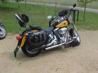 2000 Fat Boy with Iron Thunder saddlebags - Dave - Elk Mound, WI