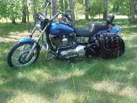 2001 Dyna WG with Iron Thunder saddlebags - Dan - Pierz, MN