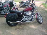 1998 Sportster with Iron Thunder saddlebags - The "Sportster" family - MN