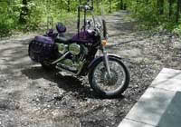 1997 Sportster with Iron Thunder saddlebags - Sheila - Randolph, MN