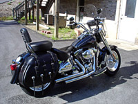 2004 Fat Boy with Iron Max saddlebags - Scott - Fletcher, NC