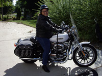 2009 Sportster with Iron Thunder saddlebags - Tammy - Carrollton, KY