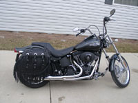 2006 Night Train with Freedom Bag saddlebags - Art - Carleton, MI