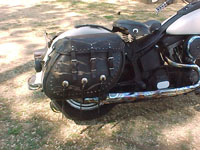 1995 Softail Nostalgia with Iron Max saddlebags - Scott - Lino Lakes, MN