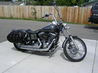 2004 Dyna Wide Glide with Iron Thunder saddlebags - Tim - Missoula, MT