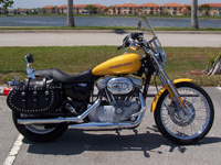 2005 XL Custom with Iron Thunder saddlebags - J.P. - Pembroke Pines, FL