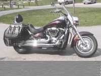 Kawasaki Vulcan with Iron Max saddlebags - Tom - Dixon, IL