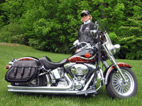 2003 Fat Boy with Freedom Bag saddlebags - Vivian -  Manchester Center, VT