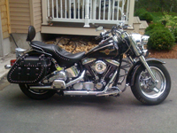 FLSTF with Freedom Bag saddlebags - Harvey - Merrimack, NH