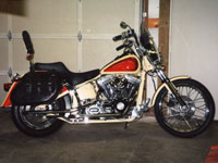 2001 FXST with Freedom Bag saddlebags - Ken - Salem, OR