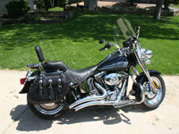 2009 Fat Boy with Freedom Bag saddlebags - Steve - Apple Valley, MN