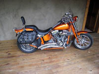 2008 Softail Springer with Iron Bullet saddlebags - Scott - Minneapolis, MN