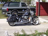 1995 Heritage Softail Classic with Iron Max saddlebags - Cole - Okeechobee, FL