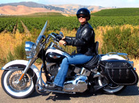 2005 Deluxe with Iron Max saddlebags - Dena & Dennis - Hesperia, CA