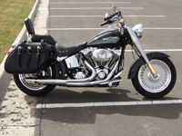 2008 Fat Boy with Iron Max saddlebags - Jim - Broomfield, CO