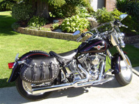 2002 Fat Boy with Iron Thunder saddlebags - Dale - Canada