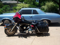 1990 Ultra with Iron T saddlebags - "T" - Arlington, TX