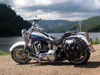 2005 Softail Deluxe with Iron Thunder saddlebags - Chuck - Carrollton, TX