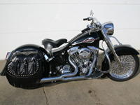 1991 Softail with Iron Thunder saddlebags - Laura (Klock Werks)<br>Mitchell, SD