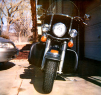 2001 Road King with Plain Winter Fronts - Ted - St. George, UT