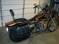2008 Dyna Wide Glide with Iron Thunder saddlebags - Dave - Fontana, WI