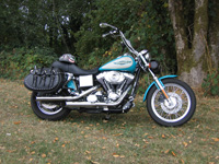 2005 Dyna Low Rider with Iron Thunder saddlebags - Robert - Aumsville, OR
