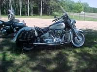 Yamaha Road Star with Freedom Bag saddlebags - Minnesota Biker