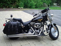 2005 Fat Boy, Iron Max Saddlebags - Jeff - Chicago, IL