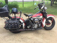 Knucklehead Motorcycle - Custom Iron Bags - Jerry - Colfax, WI